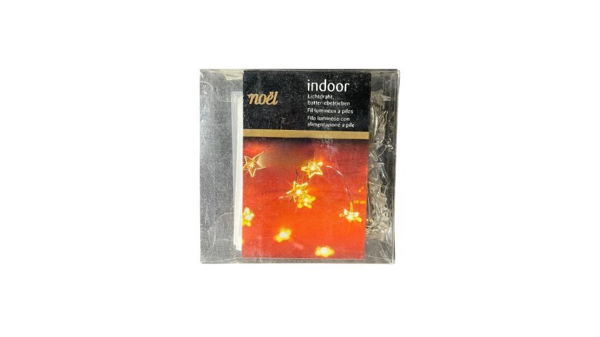 Holiday Elegance-Christmas Lights – Indoor Stars lights Warm White 30 Led